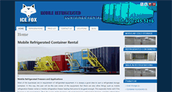 Desktop Screenshot of mobile-refrigerated-container-rental.com