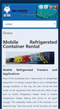 Mobile Screenshot of mobile-refrigerated-container-rental.com
