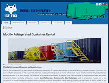 Tablet Screenshot of mobile-refrigerated-container-rental.com